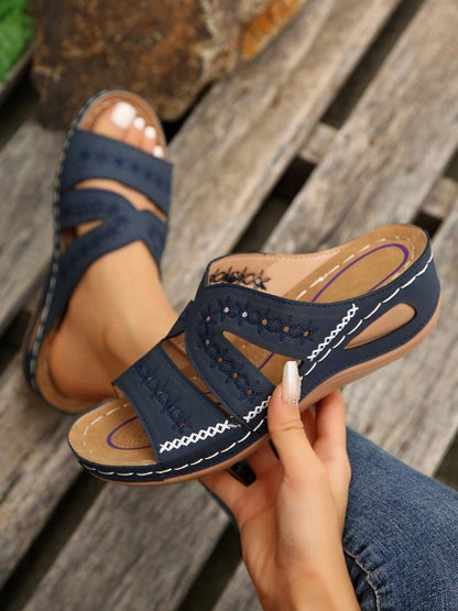 Sandales Orthopédiques Confort Floral