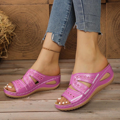 Sandales Orthopédiques Confort Floral