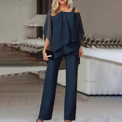 Ensemble Femme Chauve Souris Asymétrique