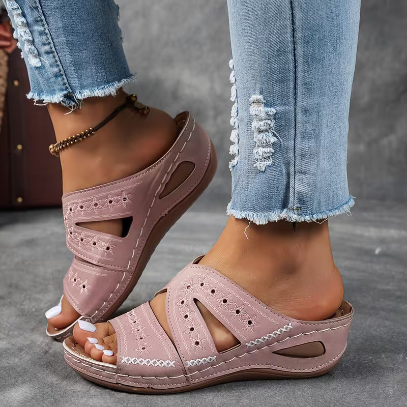 Sandales Orthopédiques Confort Floral