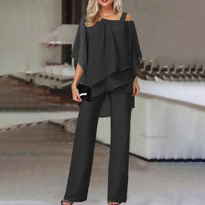 Ensemble Femme Chauve Souris Asymétrique