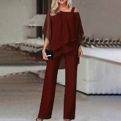 Ensemble Femme Chauve Souris Asymétrique