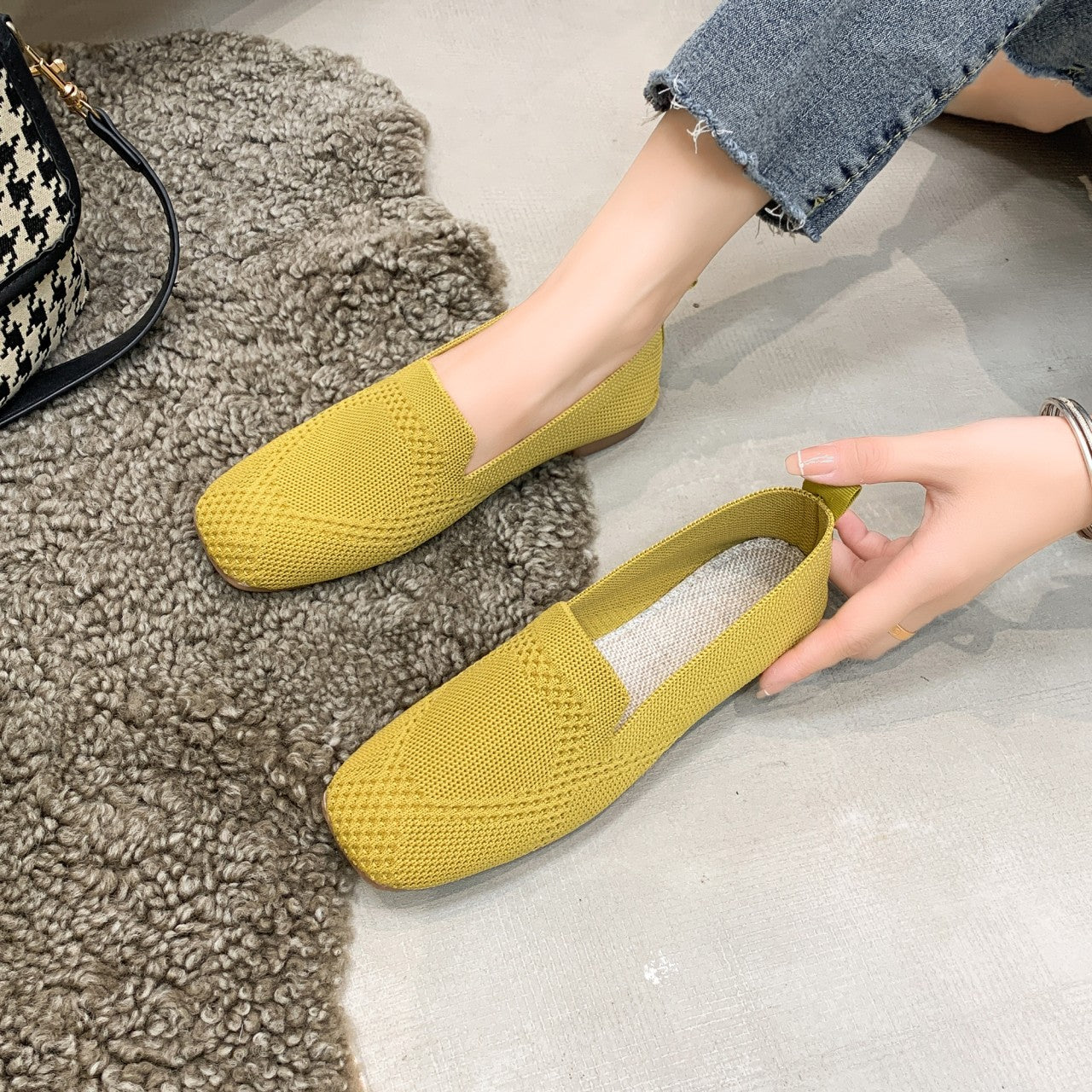 Mocassins Femme Respirants Confort Été