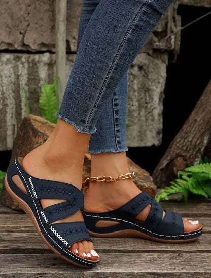Sandales Orthopédiques Confort Floral