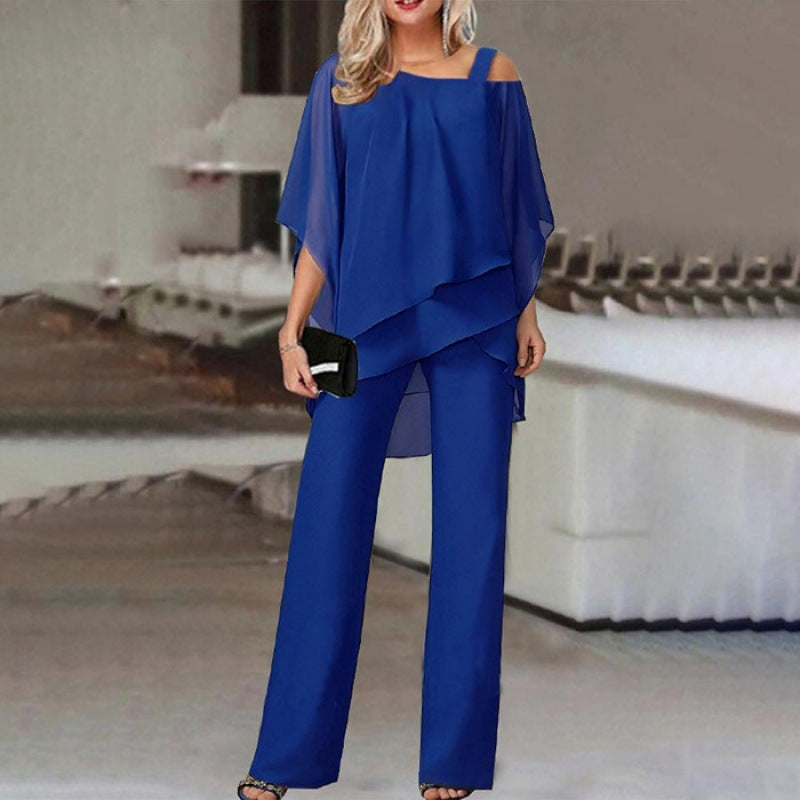 Ensemble Femme Chauve Souris Asymétrique
