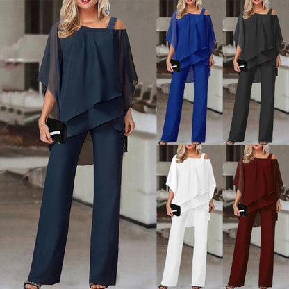 Ensemble Femme Chauve Souris Asymétrique