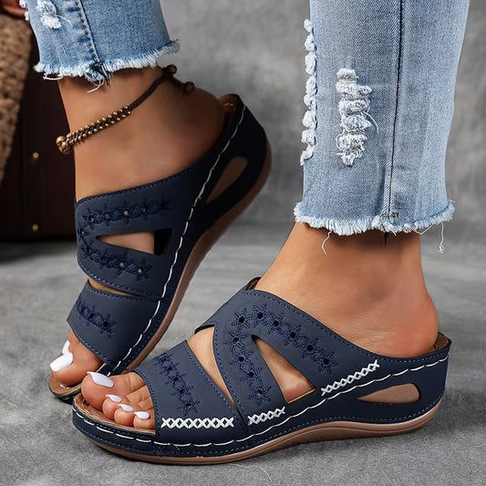 Sandales Orthopédiques Confort Floral