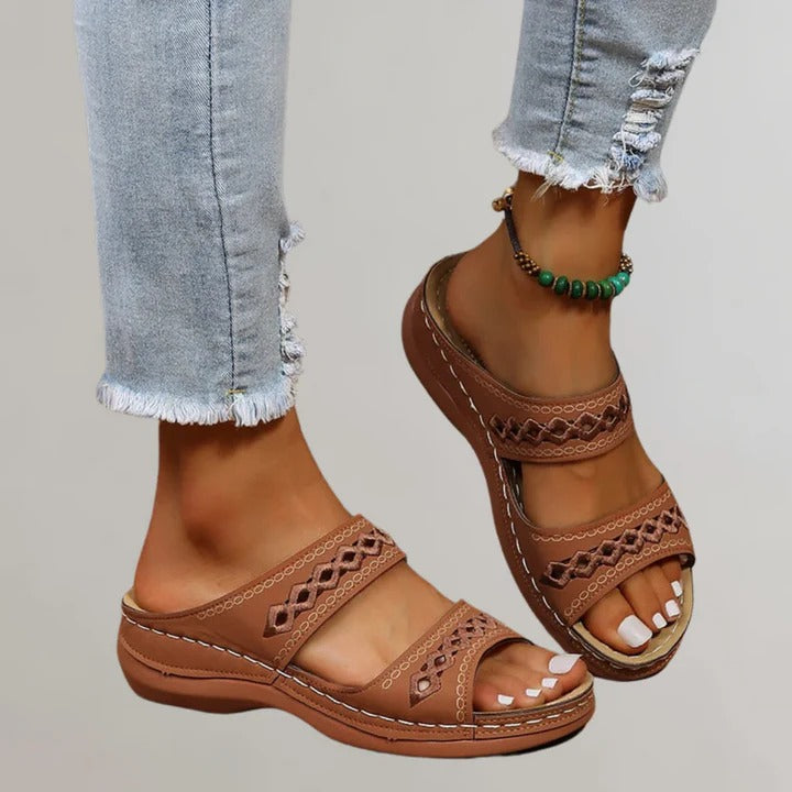 Sandales Orthopédiques Confort Floral